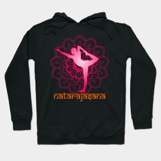 Natarajasana Yoga Pose Hoodie